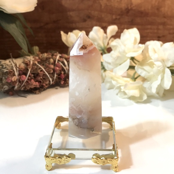 Flower Agate with Quartz - Picture 4 of 15